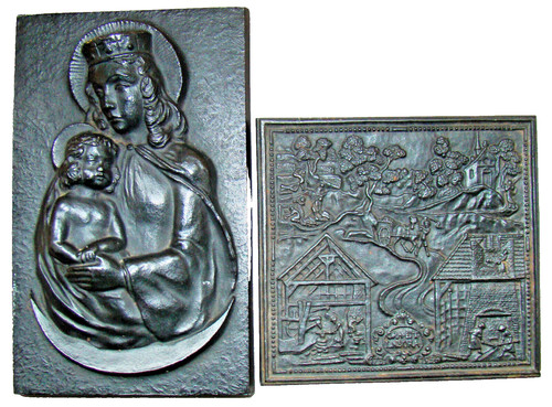 Buderus kunstguß plakette - kunstguß,