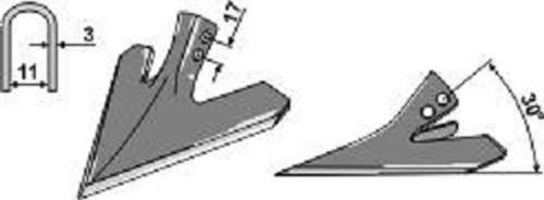 HS-Hackschar 160mm