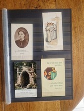 4 Andachtsbilder Kommuniongedenken etc (Konvolut K 109)