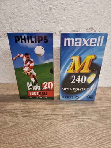Vhs philips maxell - vhs, philips,