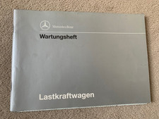 Mercedes-Benz Wartungsheft Serviceheft Lkw Lastkraftwagen DE Ausgabe B/3