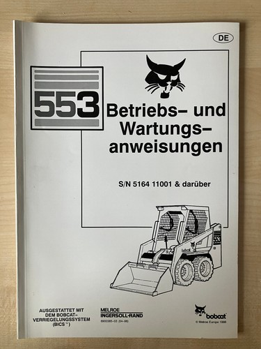 Bobcat 553 kompaktlader - bobcat,