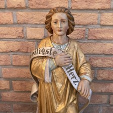 Heiligenfigur Engel Skulptur