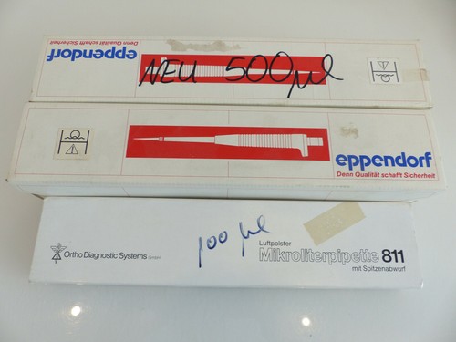 Pipette eppendorf - 3x,