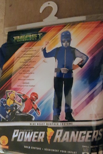Power rangers blau beast - power,