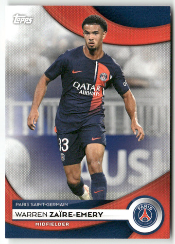Topps psg paris - paris, saint-germain