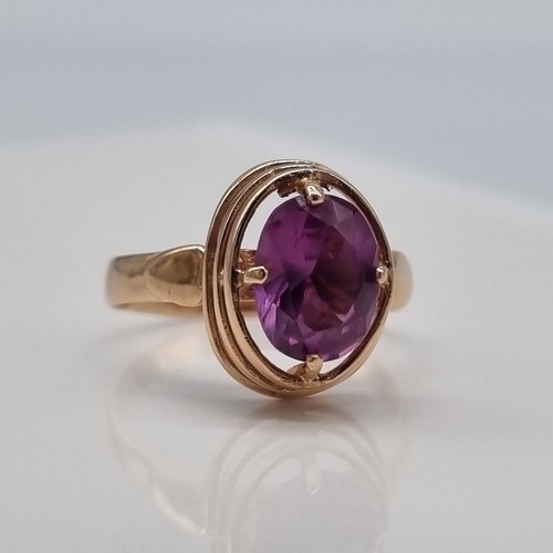 Russischer gold ring 585 - russischer, mit