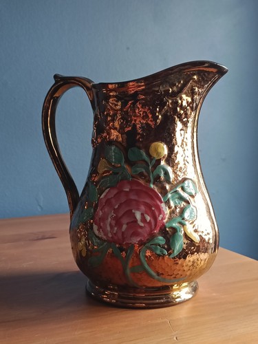 Vintage kupfer glanz ware - glanz,