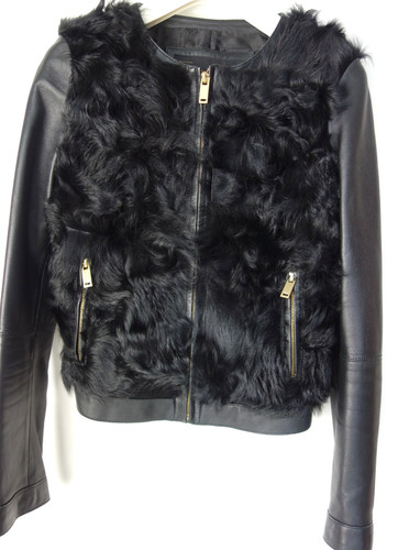 Stylische zara pelzjacke - zara,