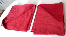 Stoff Reste Rot Samt je ca. 60