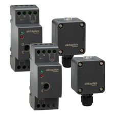 B-Ware Dämmerungsschalter für Hutschiene IP65 Dämmerungssensor Anthrazit 2er Set