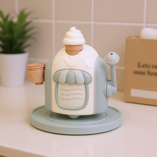 Eis schaum maschine abgerundet - eis,