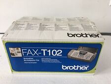 BROTHER T-102 FAXGERÄT FAX RARITÄT NEU in OVP NEW, 2 JAHRE GARANTIE