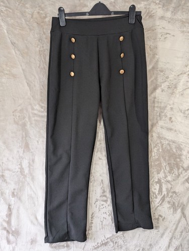 Schwarze hose mit - schwarze, bund