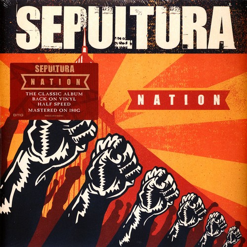 Sepultura nation vinyl 2lp - sepultura,