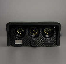Porsche 924 944 VDO Zusatzinstrumente Instrument Verkleidung !ECHT-CARBON!