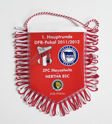 Fußball wimpel zfc - wimpel, meuselwitz