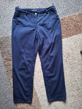 Damen Stoffhose  blau Gr 38