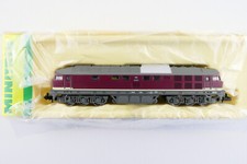 Minitrix 12845 Diesellok BR 132 629-7 der DR, Ludmilla, OVP, (284)