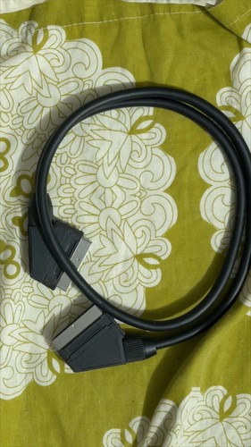 Scart kabel schwarz retro - scart-kabel,