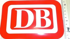Aufkleber DB Logo Deutsche Bundesbahn ca 18x12 cm  Li2   å
