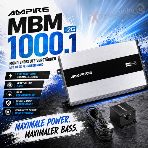 Ampire mbm1000 mono - mbm1000.1-2g,