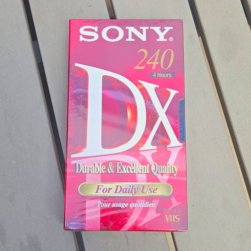 Sony vhs videokassette - dx,