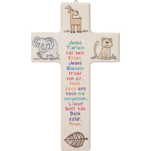 Kinderkreuz aus holz motiv - aus, holz,