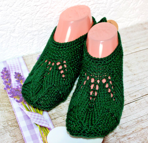 Handgestrickte füsslinge - ***handgestrickte,