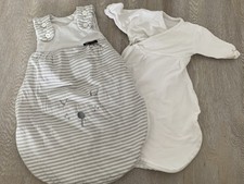 Alvi Mäxchen Schlafsack Set 2tlg. Ganzjahres Gr. 50 / 56 Faces TOG 0,5-2,5