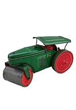 altes Blechspielzeug Dampfwalze von Tipp und Co. um 1940/50