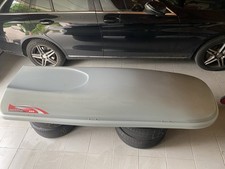 Jetbag 470 Dachbox incl. Thule Träger für offene Dachreling kaum benutzt