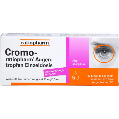 Cromo ratiopharm augentropfen - cromo-ratiopharm,