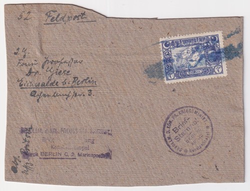 Feldpost i türkei - feldpost, wk