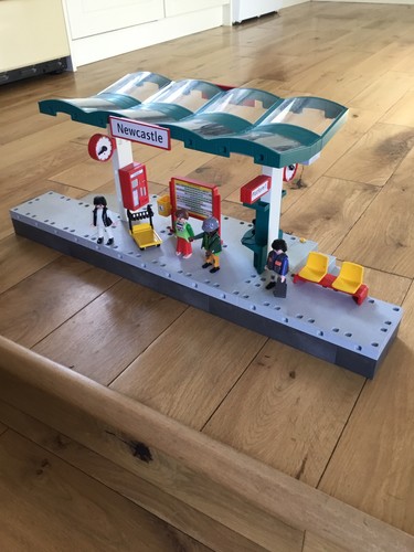 Playmobil 4382 bahnsteig aus - playmobil,