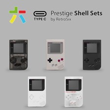 RetroSix Gehäuse Set USB-C & IPS Ready für Game Boy Classic Shell GB DMG-01