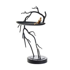 Dekofigur - mit Baum und Boot