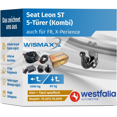Anhängerkupplung für seat - für,