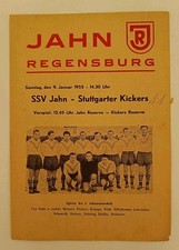 Programmheft Fussballprogramm
