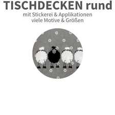 Tischdecken rund Ostern Stick