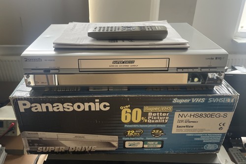 Pansonic hs830 vhs - pansonic, nv-hs830
