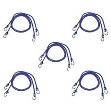 10 x Gepäckspanner mit Haken 100cm Ø7mm Expander Spanngurt Planenspanner