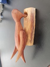 vintage Teak Holz Wanddeko