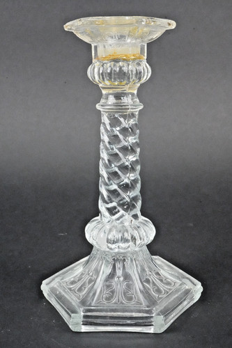Mächtiger antiker pressglas - antiker,
