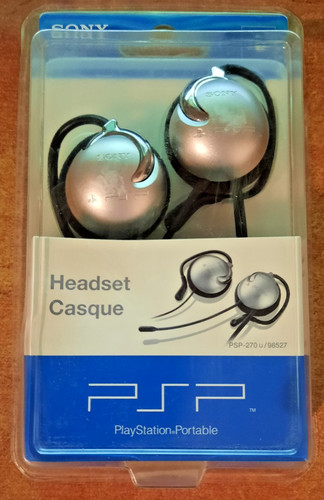 Psp headset playstation - psp,