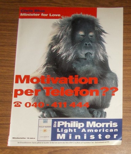 Seltene werbung philip morris - werbung,