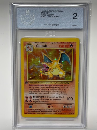 Glurak edition 102 holo - edition, 4/102
