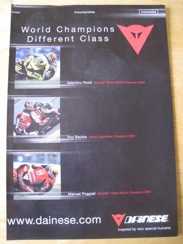 Dainese weltmeister rossi - dainese,