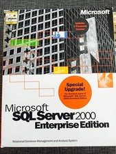 MS SQL Server 2000 Enterprise 1 CPU Version englisch mit MwSt Rechnung