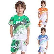 Jungen Outfit Läuft Satz